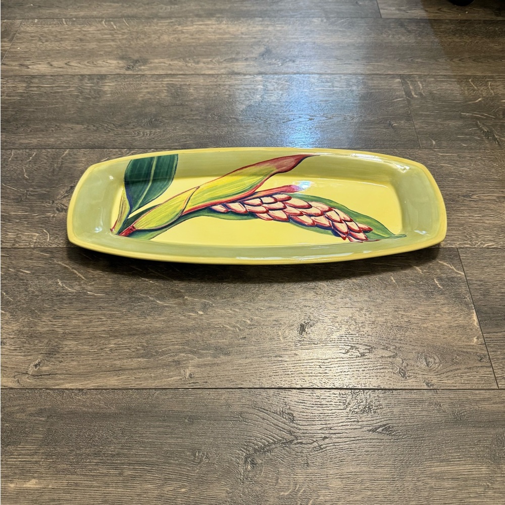 Siddiha Hutchinson Ginger‎ Collection Long Rectangular Tray